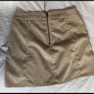 Garage Skirts - Garage - corduroy lace up mini skirt Garage Skirts - Garage - corduroy lace up mini skirt